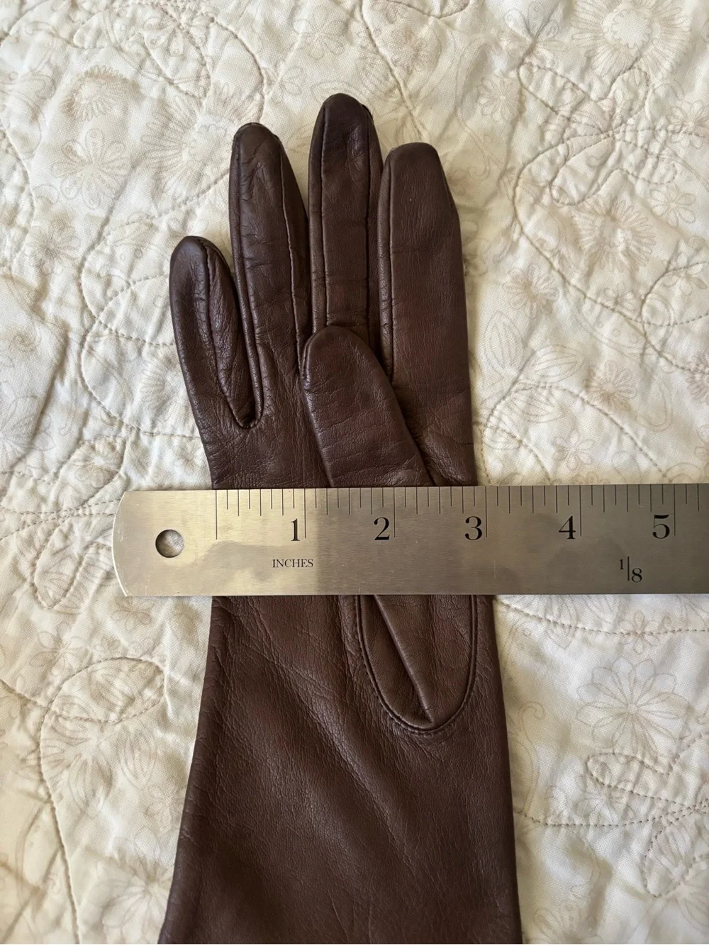 Aris Brown Leather Women's Gloves